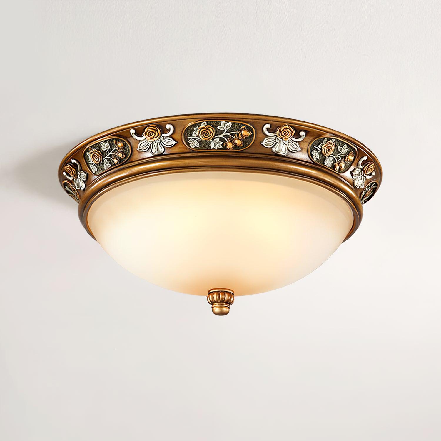 Deltana Recessed Ceiling Light Fixture - Waterproof Resin Housing - Dimmable LED Downlight for Bathroom, Kitchen, and Hallway Lighting