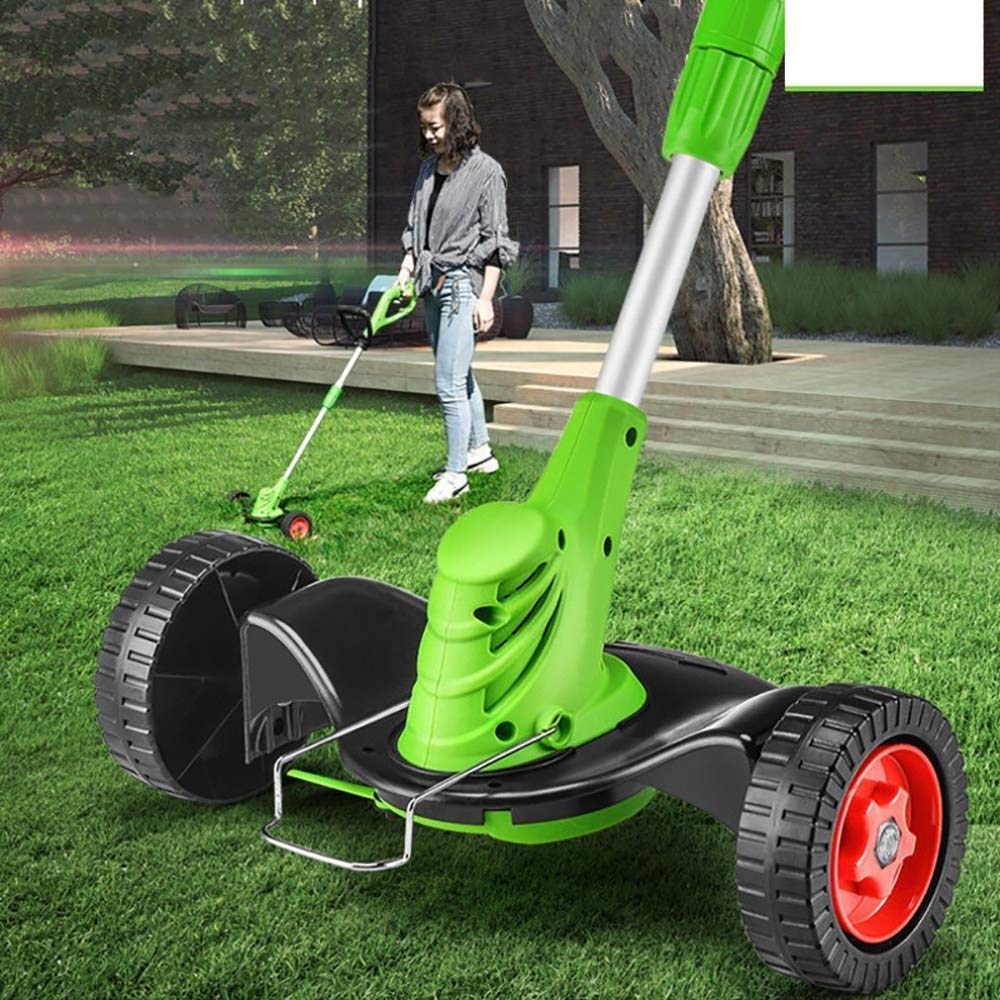 Cordless Grass Trimmer & Lawn Mower with 2 Batteries - Perfect for Small Yards