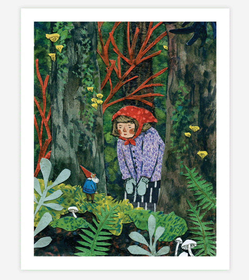 Phoebe Wahl The Encounter 8x10 Archival Art Print - Fine Art Reproduction for Home Decor & Gallery Wall Display