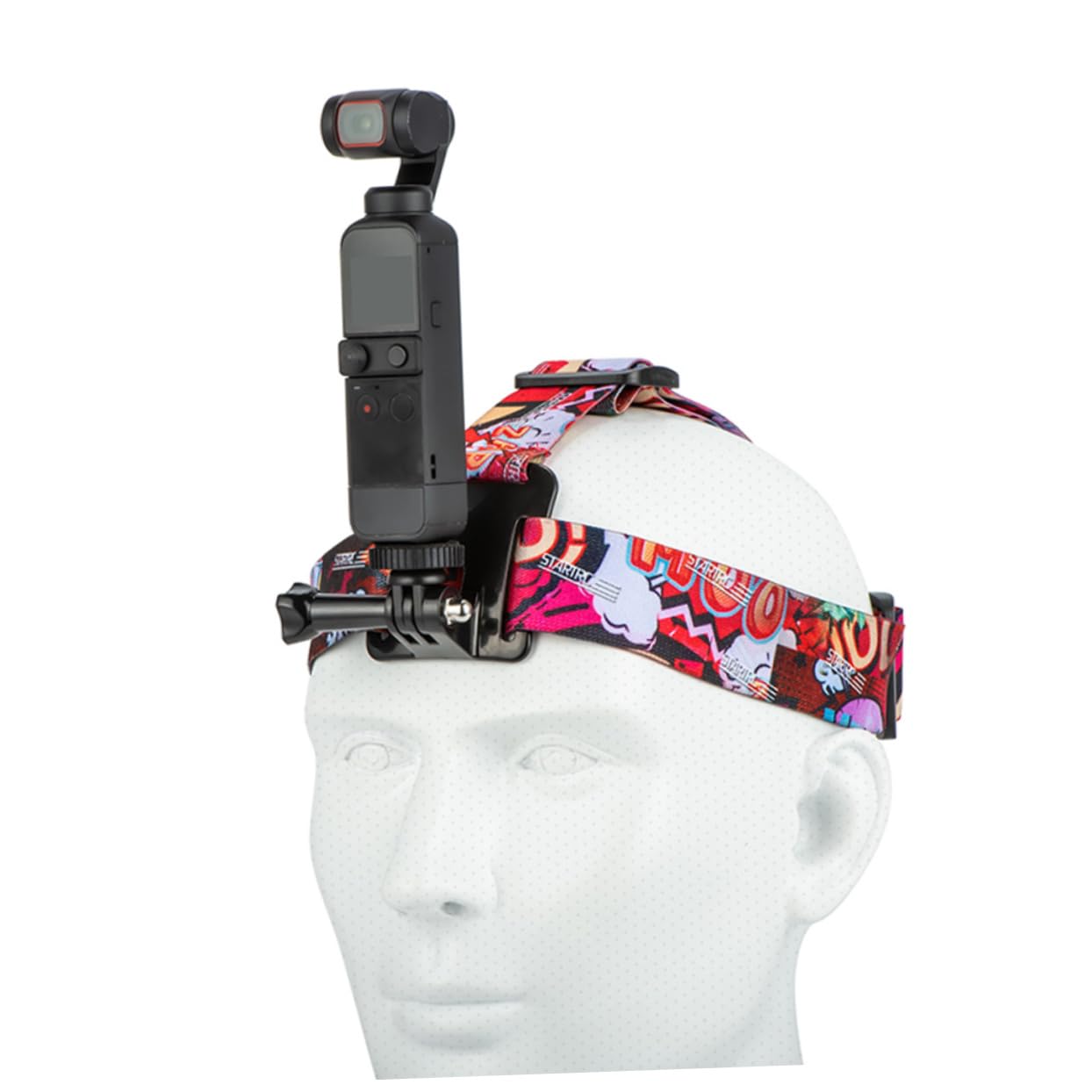 HOMSFOU Sports Camera Headset with Elastic Band - HD Video Recording for Action, Cycling, Running & Outdoor Adventures