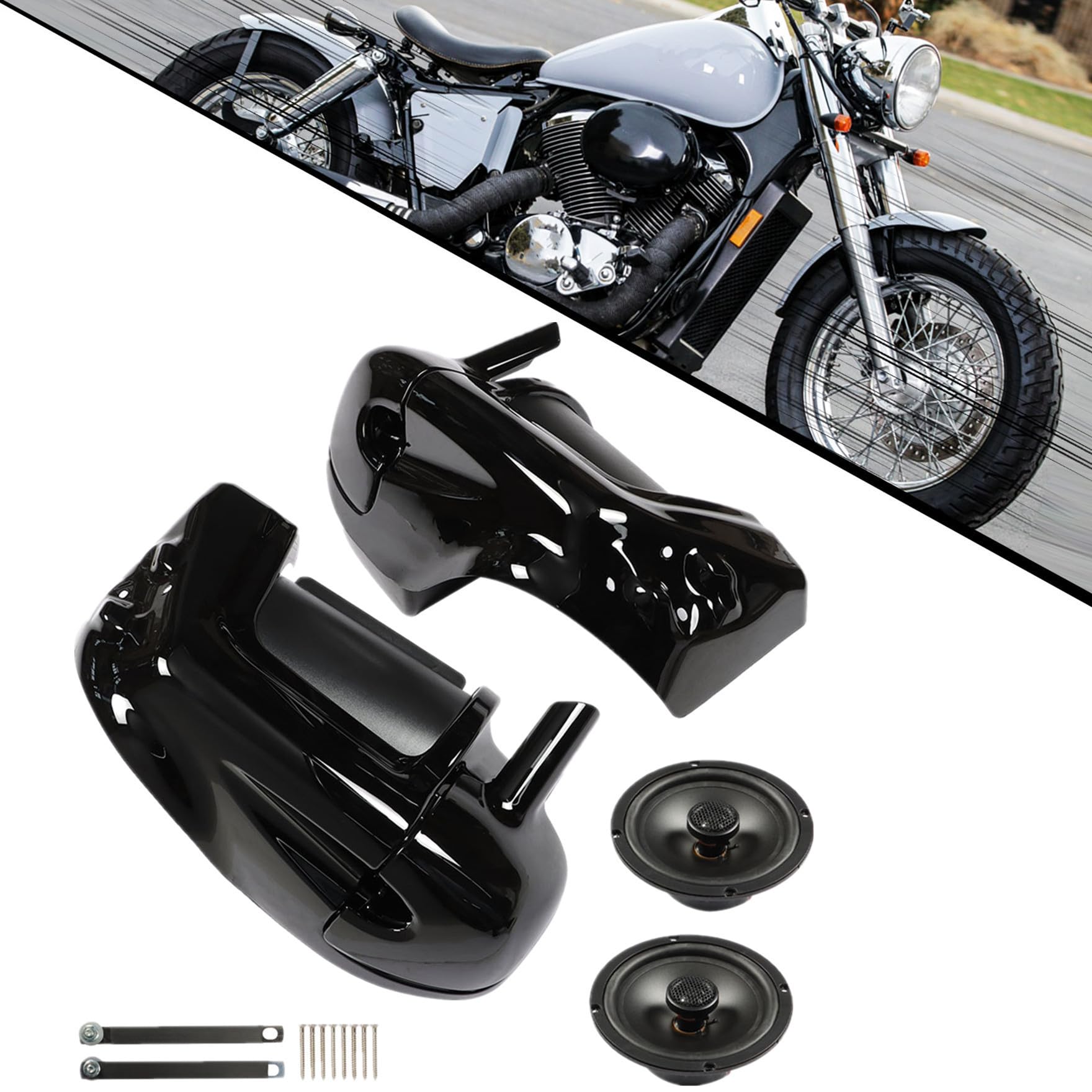 Fairing Lower Vented Leg Fairing with 6.5