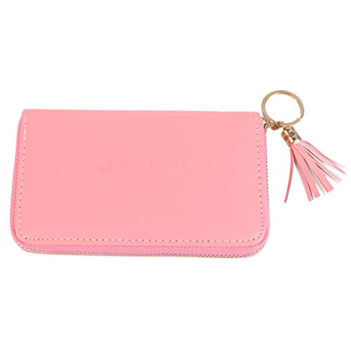 FRCOLOR Mini Nail Art Plates Organizer Bag - Stamping Plate Holder Case for Nail Printing Mold Storage | Perfect for Nail Salon, Home Manicure & Travel Nail Art Kits