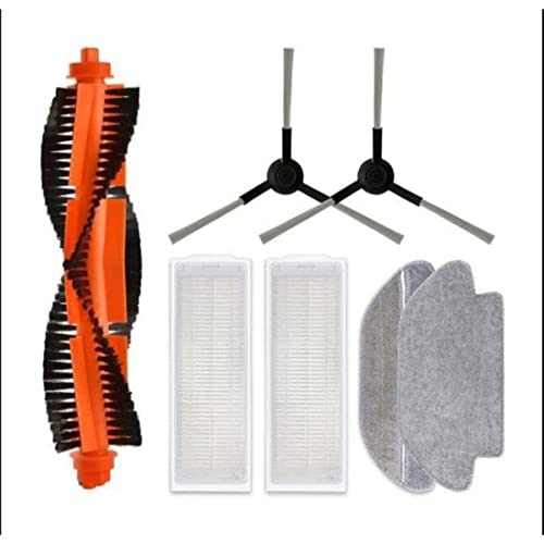 Vacuum Mop Pro Replacement HEPA Filters - 7-Piece Wet/Dry Robot Vacuum Filter Set (Black) | Compatible with Vacuum Mop Pro | For Home Cleaning & Pet Hair Removal