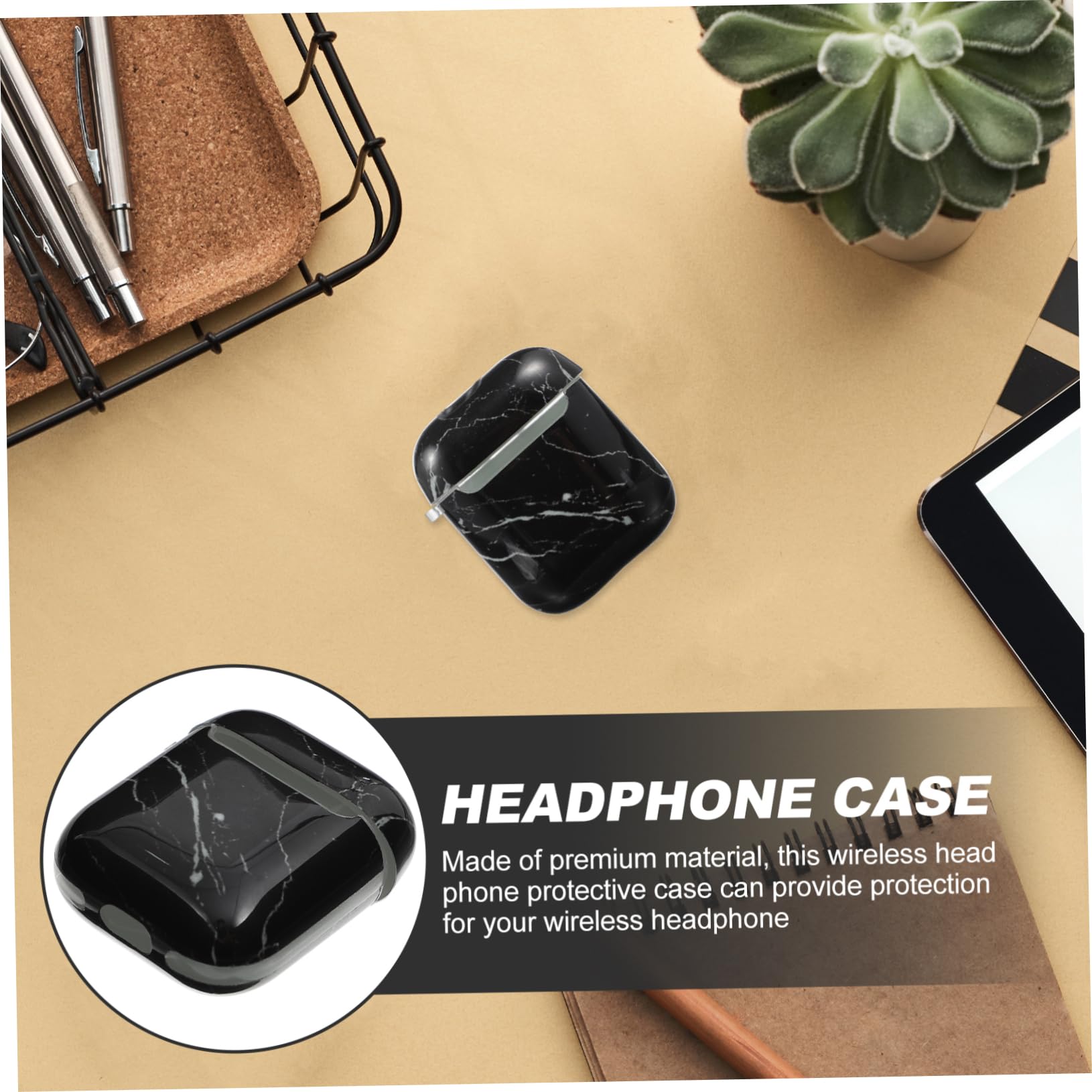 **ARTIBETTER Wireless Earbuds Case - TPU Protective Skin Cover for Headphones, Portable & Durable (Perfect for Travel, Gym, and Daily Use)**