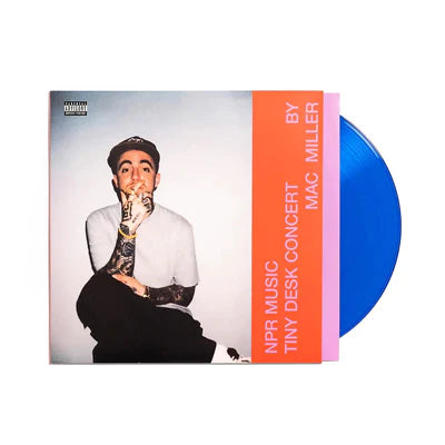 Mac Miller Tiny Desk Concert Limited Edition Blue Vinyl Record - Perfect for Collectors & Music Lovers (Home Decor, Gift Idea, Vinyl Collection)