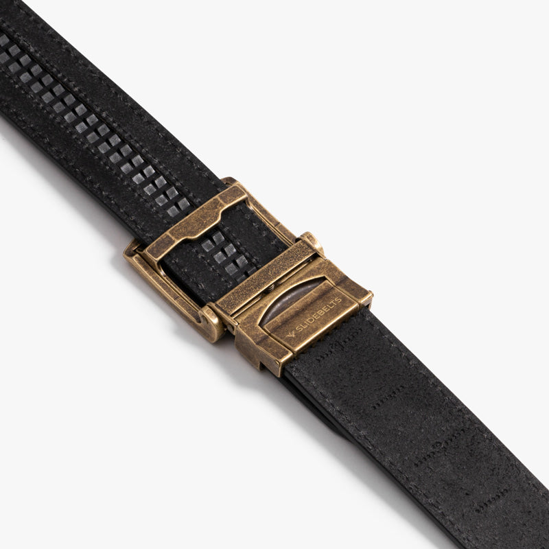 Premium Full Grain Leather Belt for Men - Wide Ash Brown Genuine Leather - Durable & Stylish for Casual, Business & Formal Wear