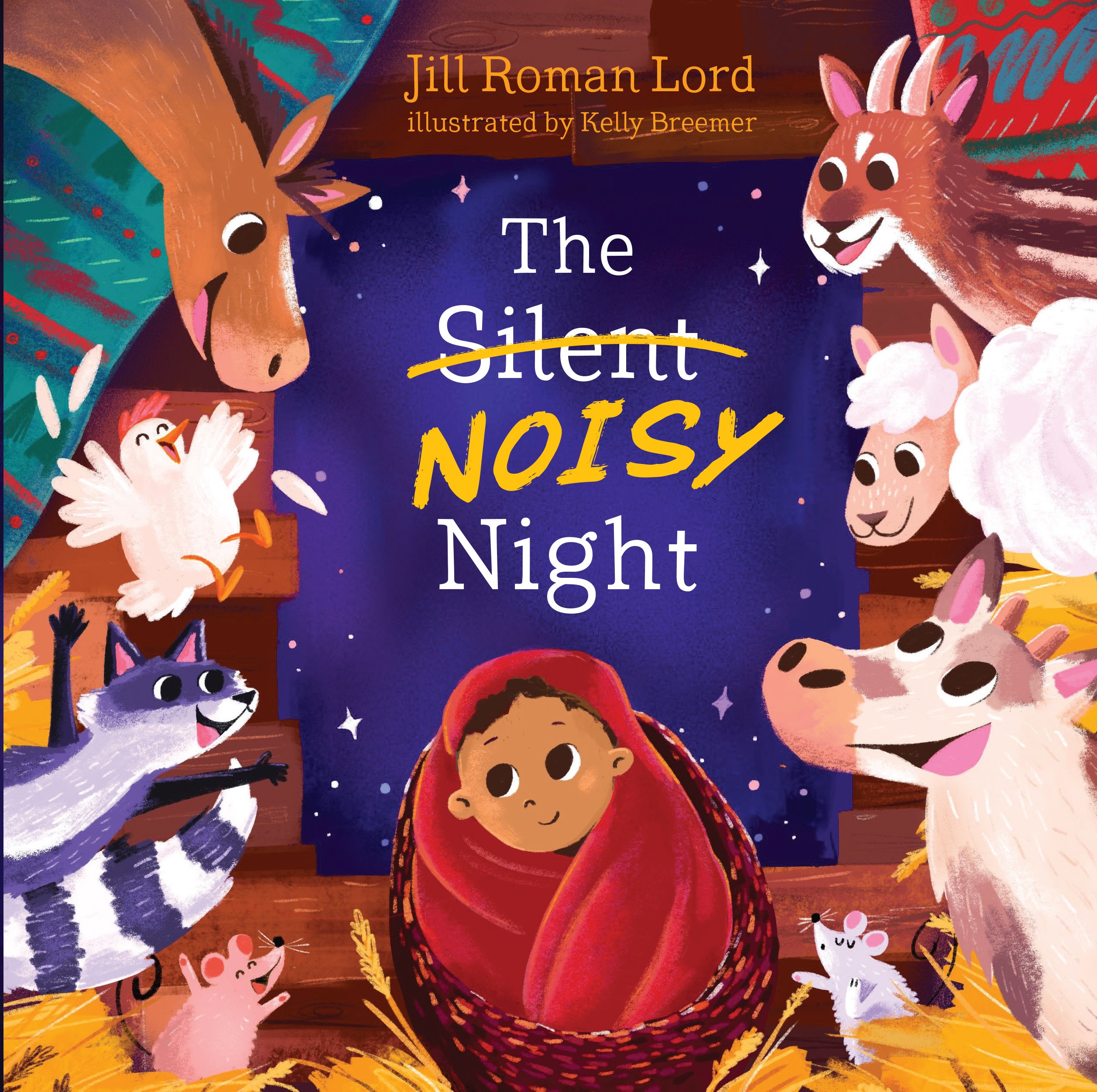 The Silent Noisy Night - Soft Padded Christmas Book for Kids | Holiday Bedtime Story & Gift Idea