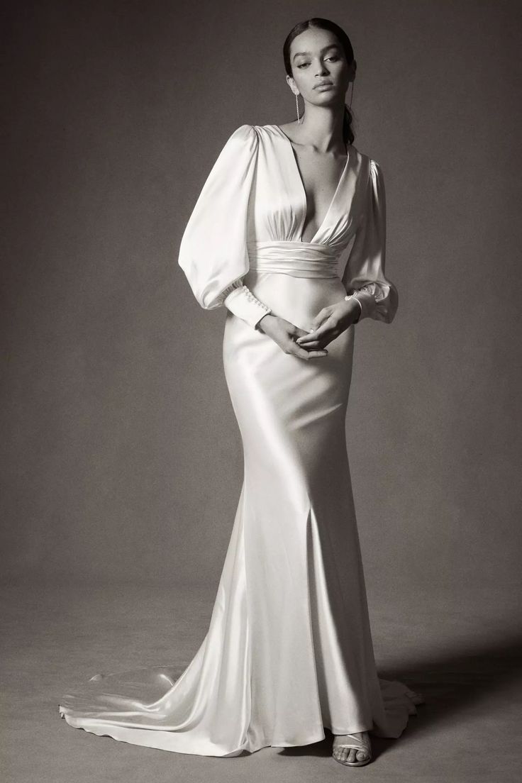Watters Clara Gown - Elegant Formal Evening Dress for Weddings, Prom & Special Occasions | Plus Size Options Available