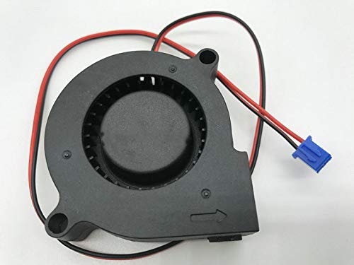 AV-F5015LS 5CM Turbo Blower Fan 12V 0.06A - Ultra Quiet 5015 Cooling Fan for Humidifiers, 3D Printers & Electronics Cooling | High Performance Small DC Blower