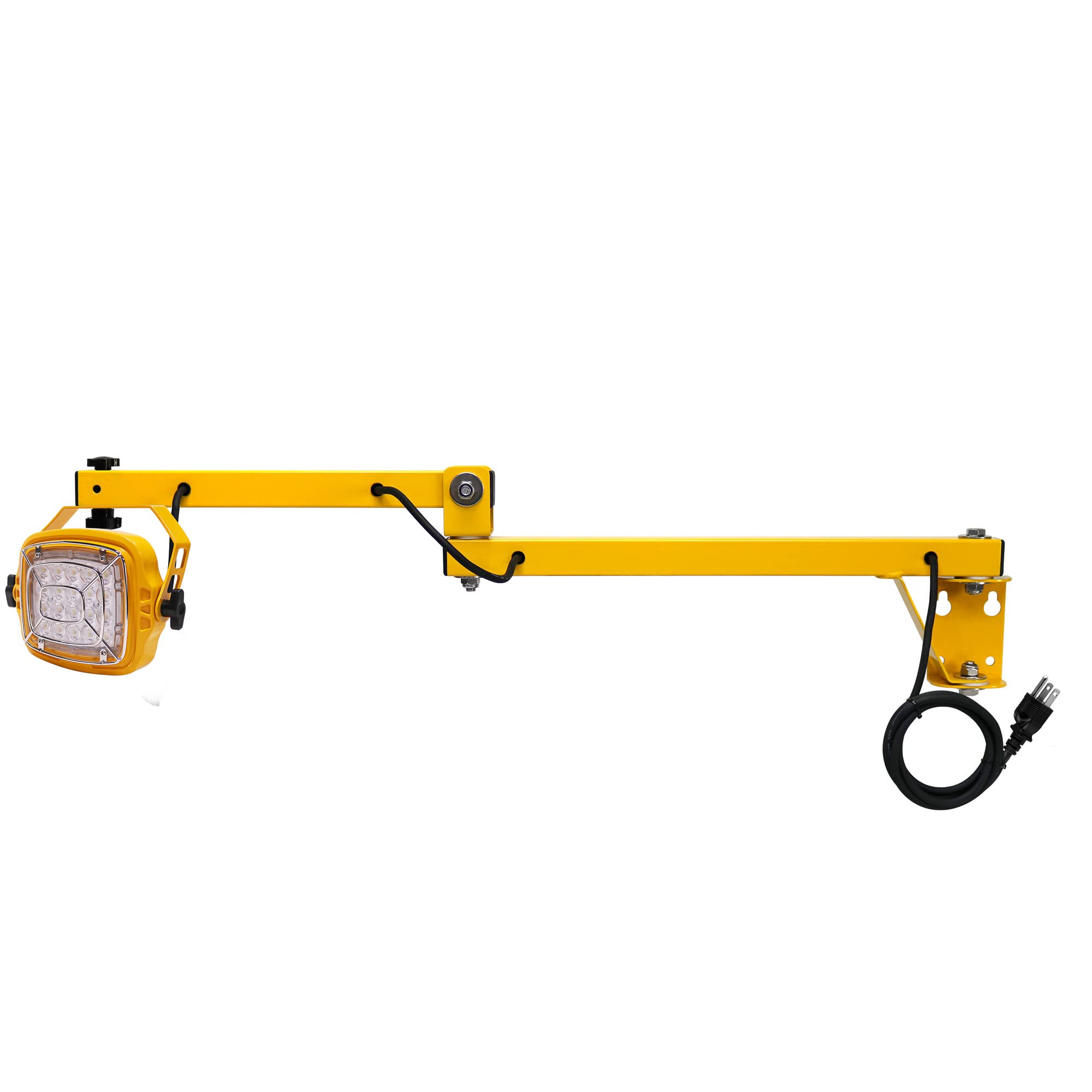 Signaworks 30W LED Loading Dock Light - 4200LM Bright Industrial Light for Trailers & Shipping Containers - Heavy Duty Aluminum Housing & Steel Frame - 5ft Power Cord - ETL Approved - Perfect for Warehouses, Truck Yards & Shipping Docks
