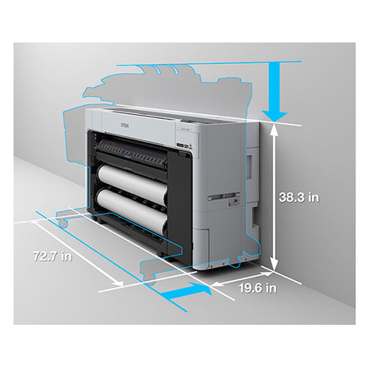 Epson SureColor T7770DM 44-Inch Wide Format Multifunction CAD/Technical Printer - High-Quality Prints for Engineering, Architecture & Design Projects | Perfect for Blueprints, Schematics & Technical Drawings