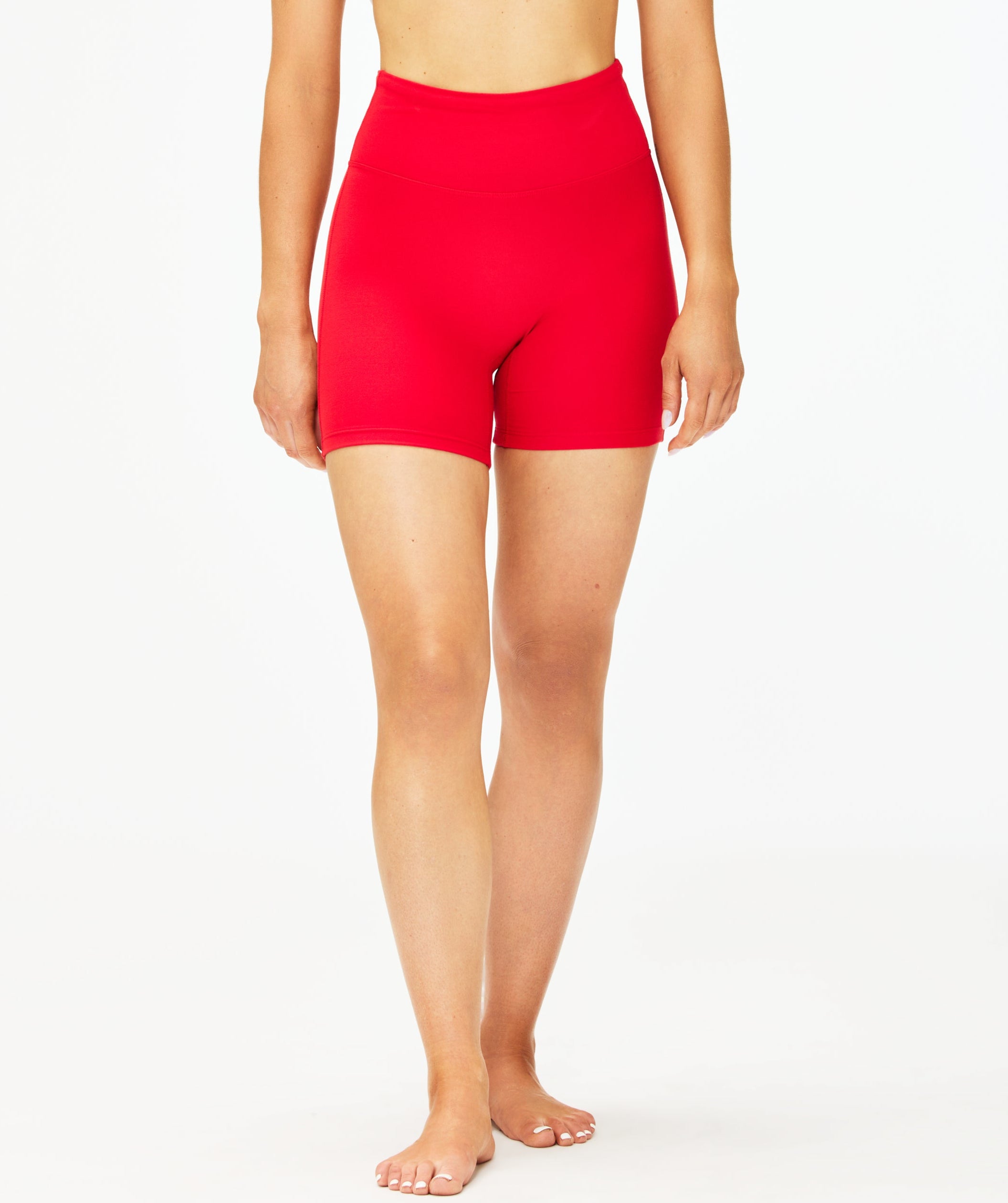Year Of Ours Stretch Sculpt Shorts - High Waisted Workout Shorts for Women, Yoga Running Gym Fitness - Perfect for Yoga, Pilates & Lounge Wear