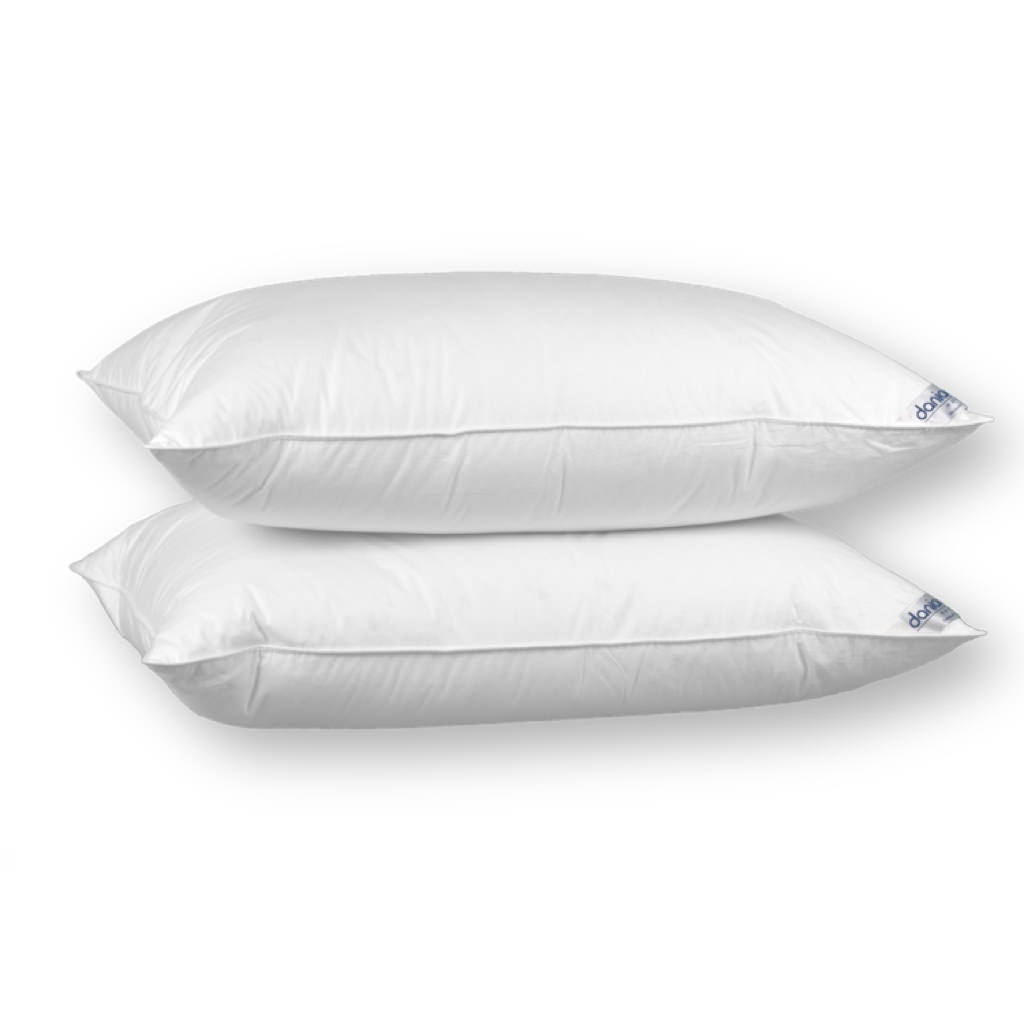 Daniadown Regular Hi Loft Pillow - Ultra Soft Support Pillow for Neck and Back Pain Relief | Perfect for Side Sleepers, Back Sleepers & Travel Use