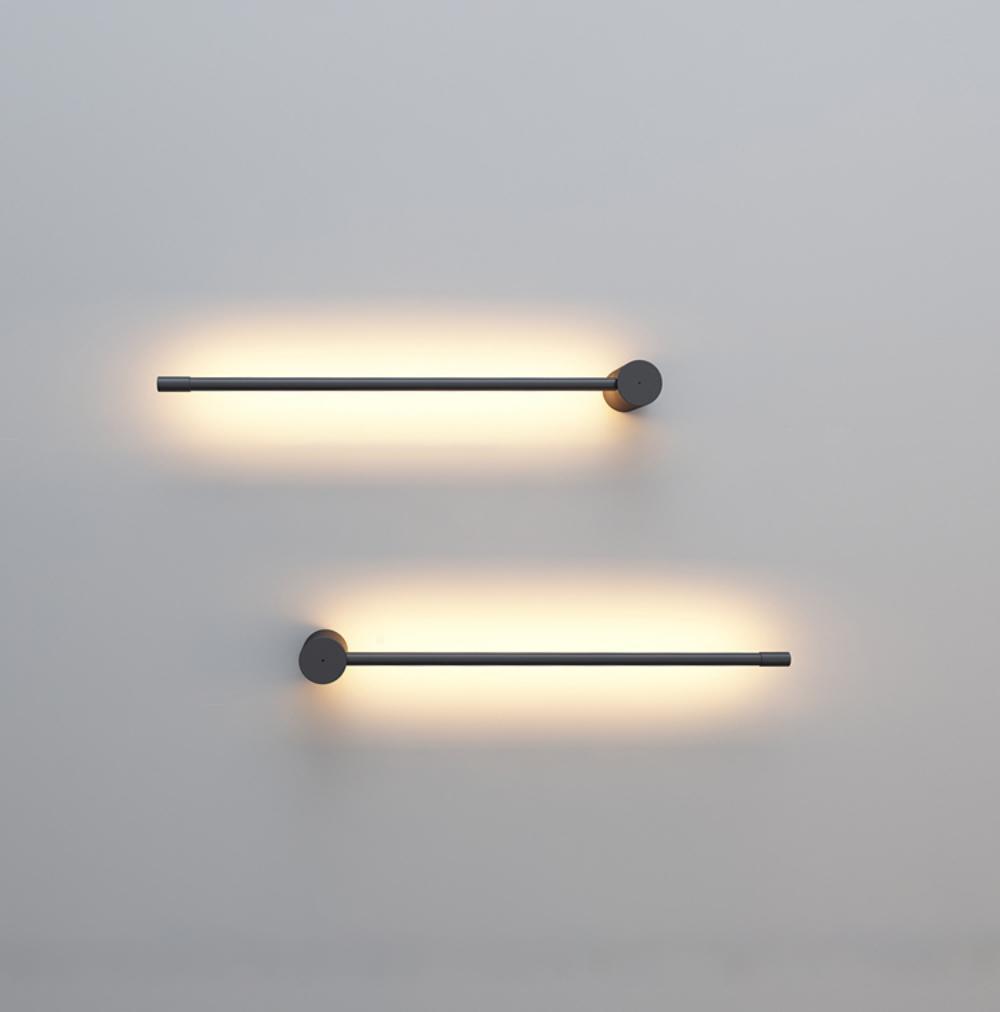 Modern Linear LED Wall Light for Home & Office - Energy Efficient Dimmable Lighting for Living Room, Bedroom, and Hallway