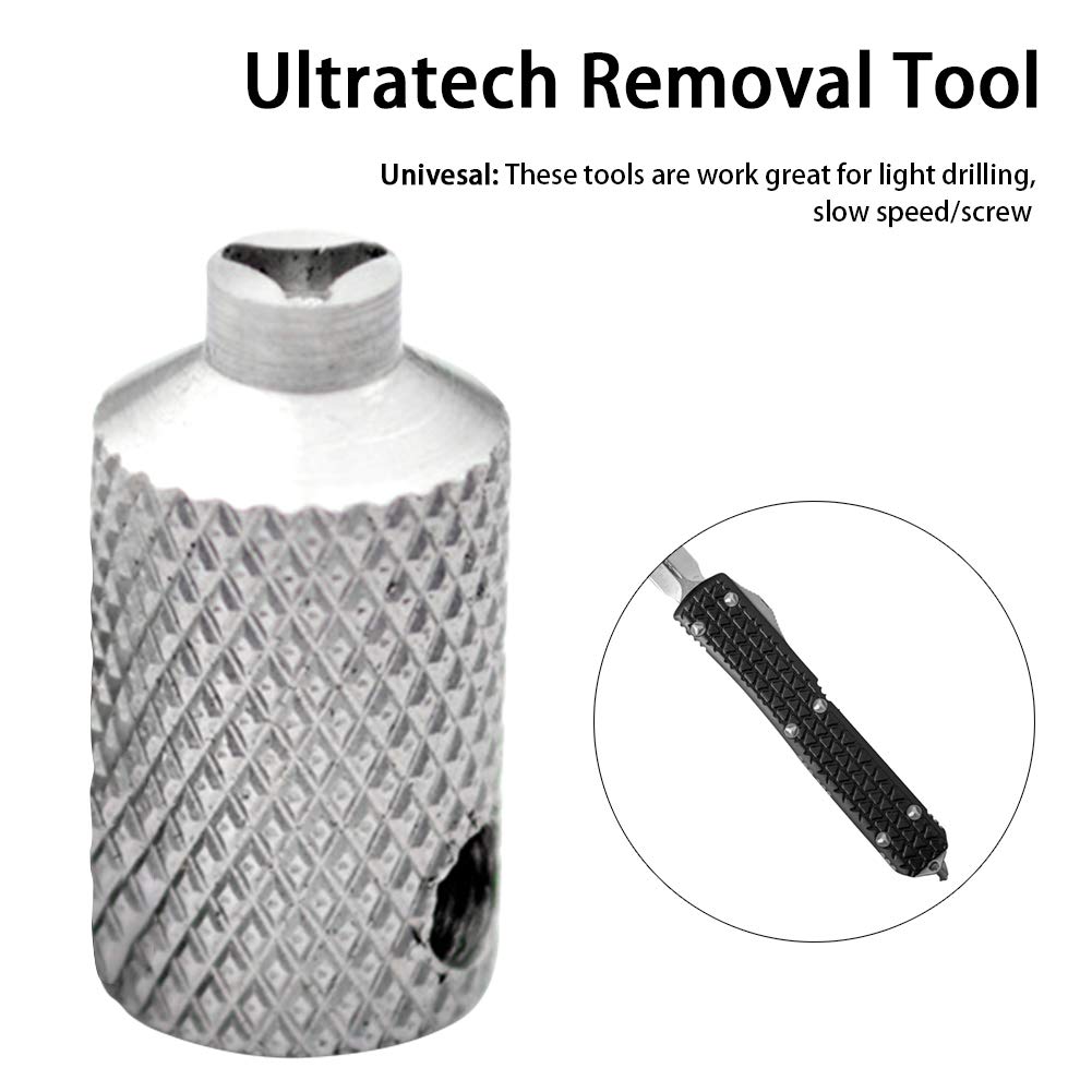 Microtech Screw Removal Tool - Ultratech Manual Screwdriver & Cutter for Precision Work | Ideal for Gunsmithing, Watch Repair & Electronics Maintenance