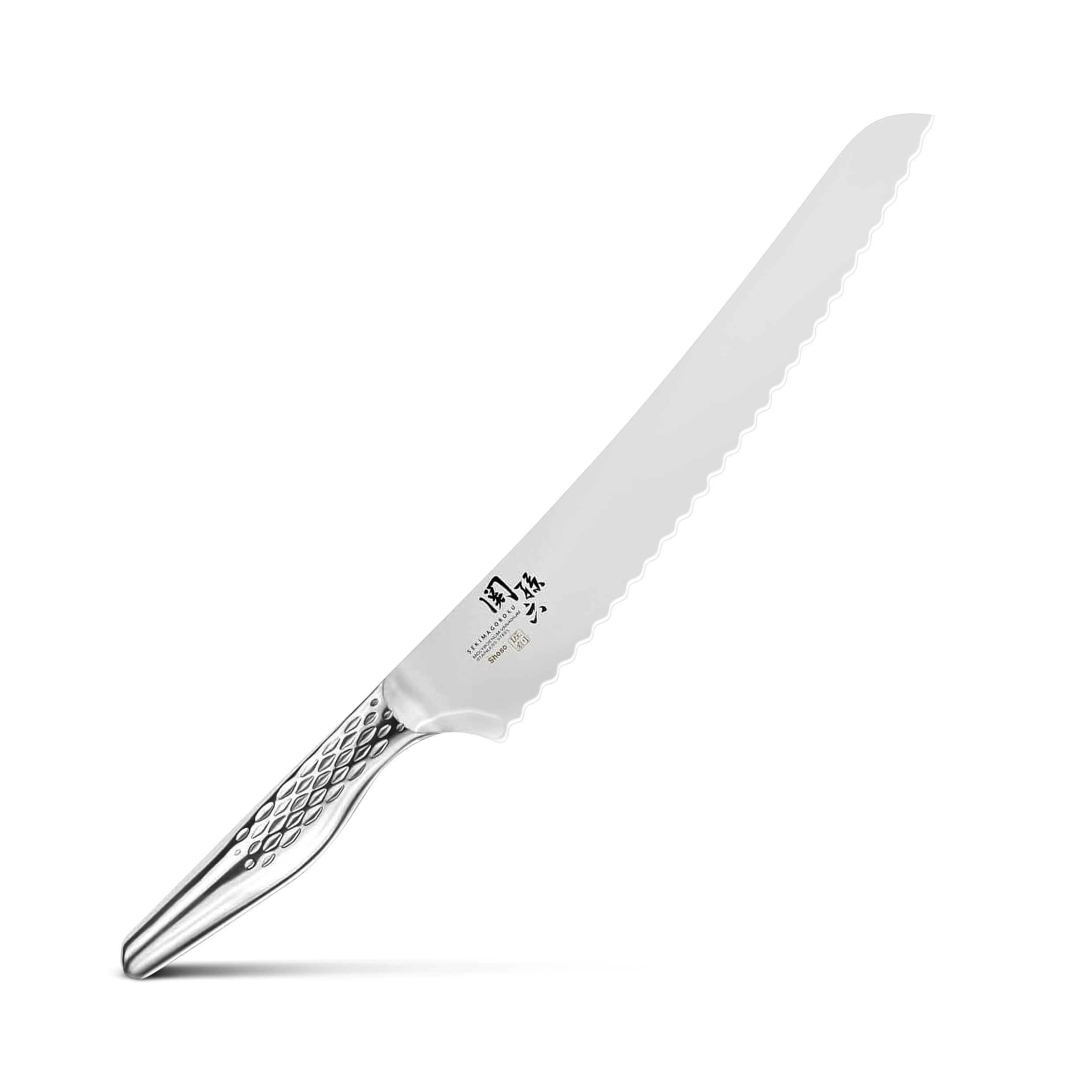 KAI AB5164 Bread Knife - 9.4 Inch Japanese Magoroku Seki Mako Stainless Steel Blade - Dishwasher Safe Kitchen Knife for Slicing Bread, Cakes & Pastries - Perfect for Home Baking & Professional Bakeries