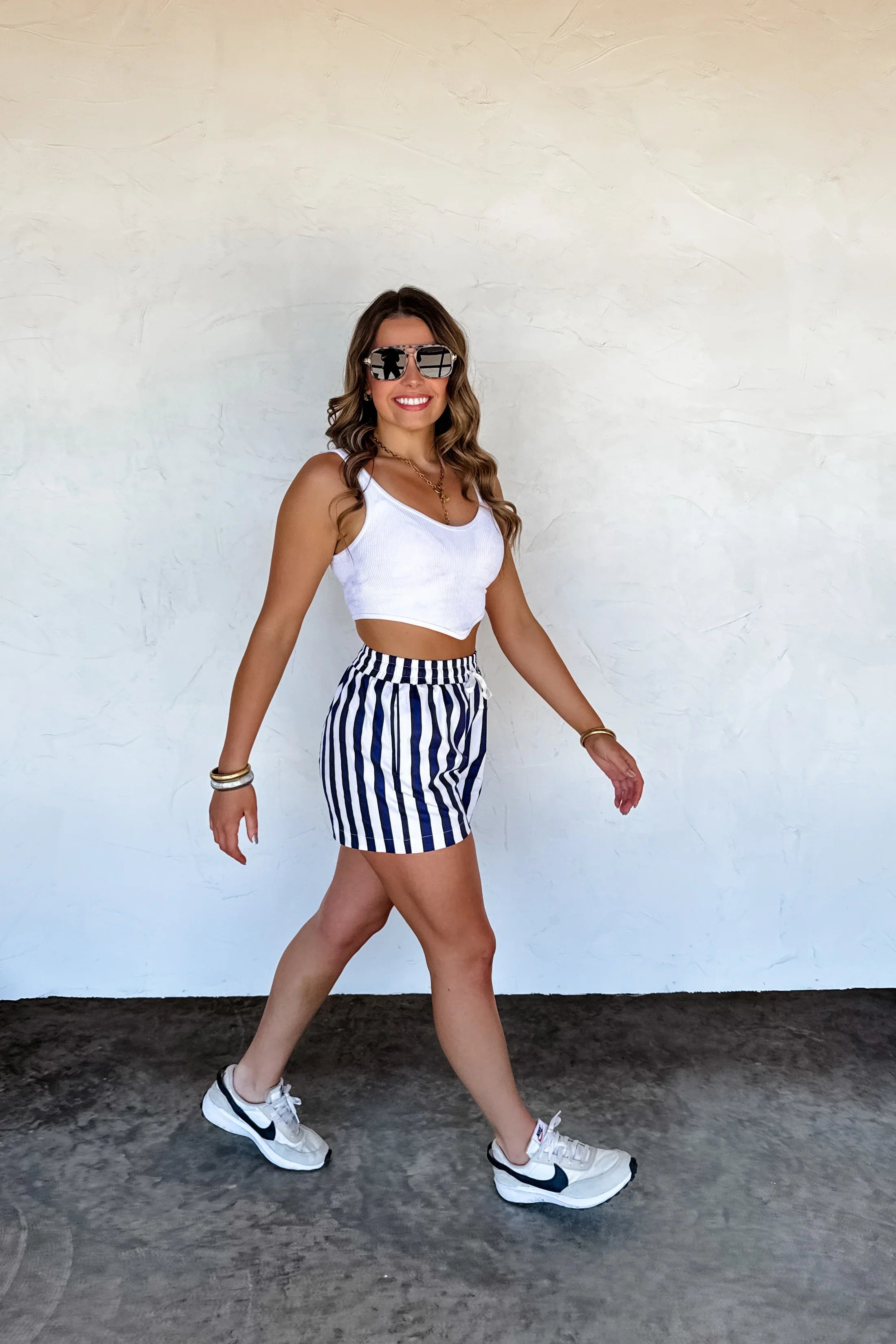 PREORDER: All American Babe Shorts - Women's High Waisted Athletic Shorts for Running, Yoga & Workout | Comfortable & Stylish Activewear