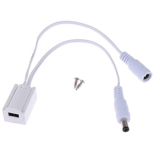 5A 60W IR Hand Sweep Sensor Smart Switch DC 12V/24V - Wave Activated Motion Control for LED Strip Lights, Perfect for Home Automation, Cabinet Lighting, and DIY Projects