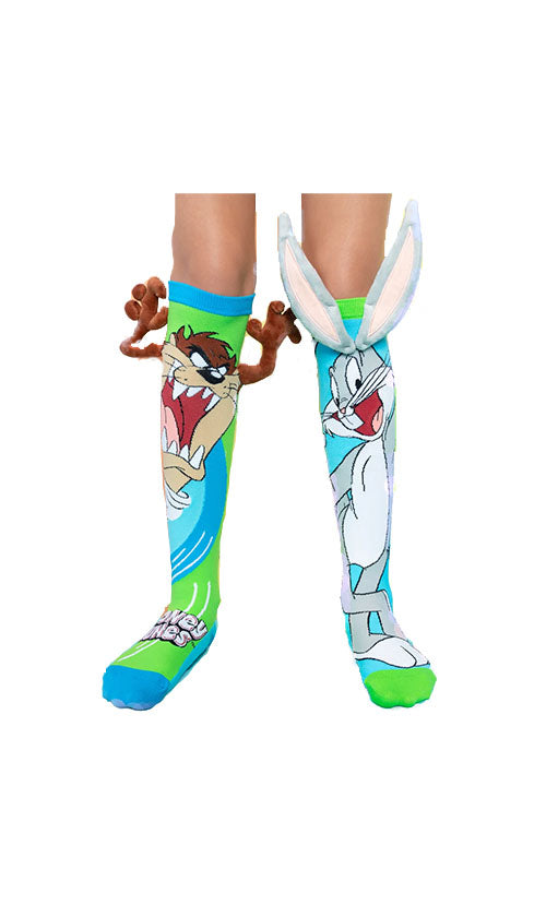 Madmia Bugs Bunny Cartoon Socks for Men & Women - Funny Looney Tunes Character Crew Socks - Perfect Gift for Fans, Cosplay, and Casual Wear