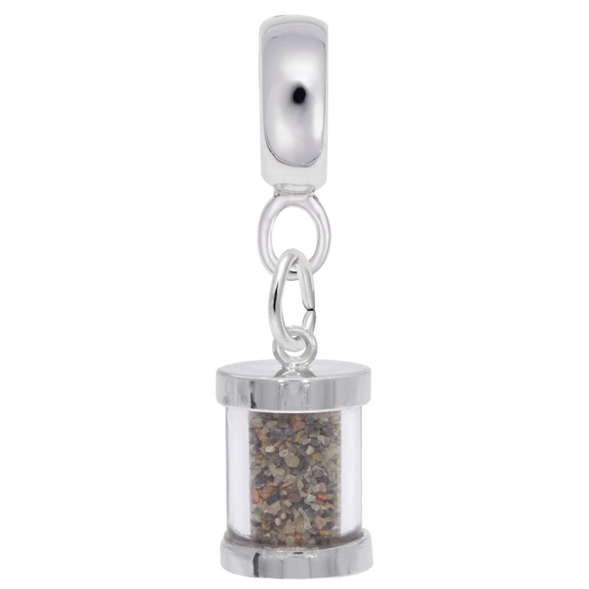 New Brunswick Sand Capsule Charm Dangle Beads for Bracelet Making - DIY Jewelry Supplies for Beach Theme, Boho Style & Summer Fashion Accessories