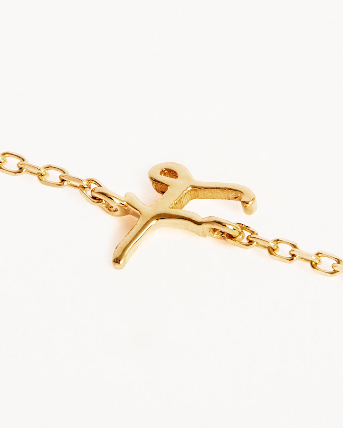 14K Solid Gold Love Letter Bracelet - Dainty & Elegant Jewelry for Women, Perfect Gift for Anniversary, Valentine's Day & Special Occasions