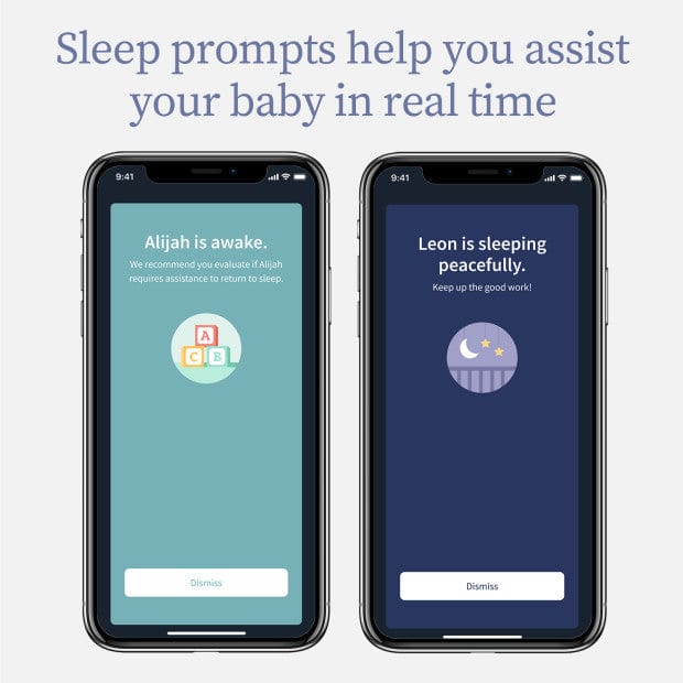 Owlet Dream Duo Smart Baby Monitor & Sock - Track Heart Rate & Oxygen Levels for Peace of Mind - Perfect for Newborns & Infants During Sleep & Playtime