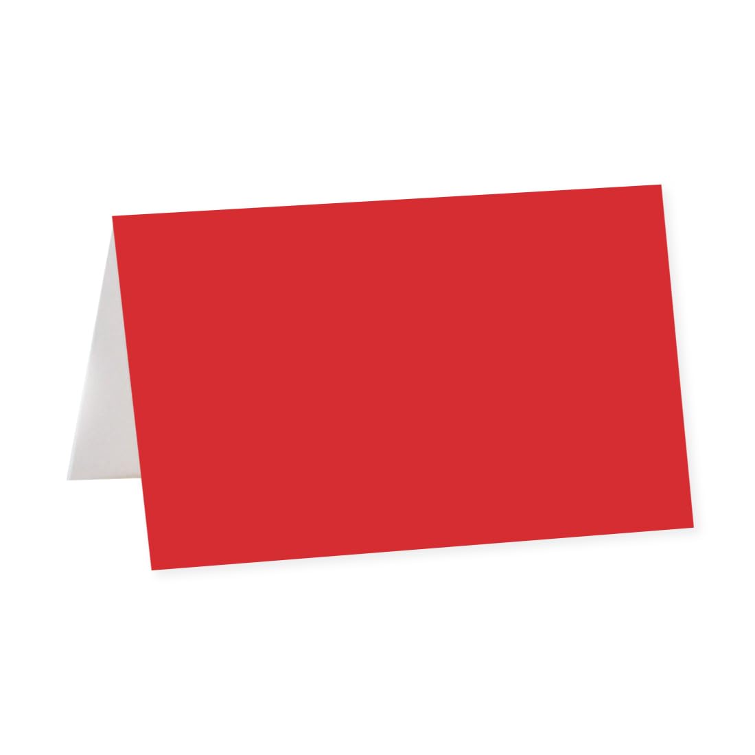 Andaz Press Printable Table Tent Place Cards - 20-Pack Red Blank Name Cards for Wedding, Bridal Shower, Graduation & Events | Perfect for Table Settings, Food Labels & Seat Placements