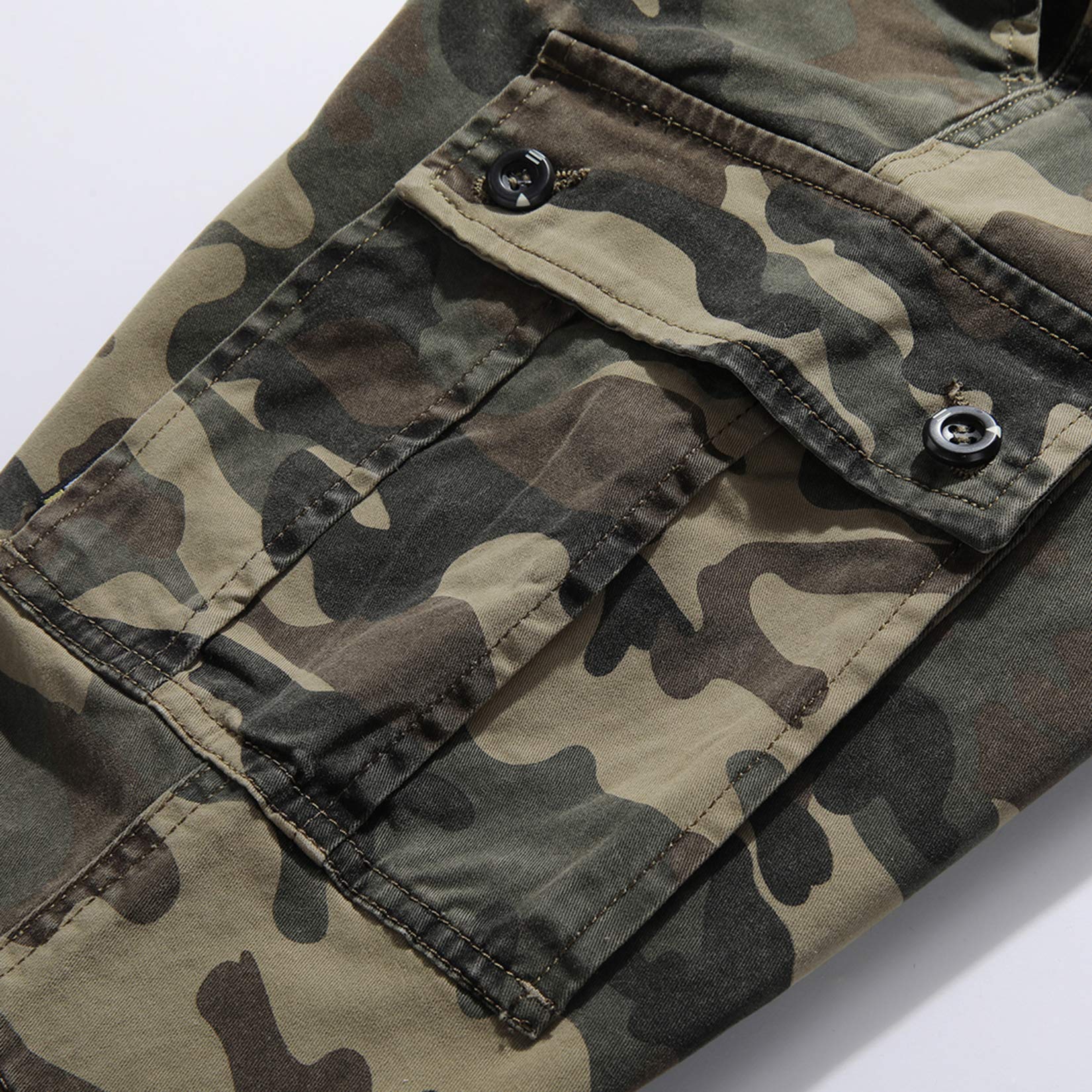 Lu's Men's Chino Cargo Pants - Workout Joggers with Tapered Fit for Streetwear & Lounge | Perfect for Gym, Work & Casual Wear