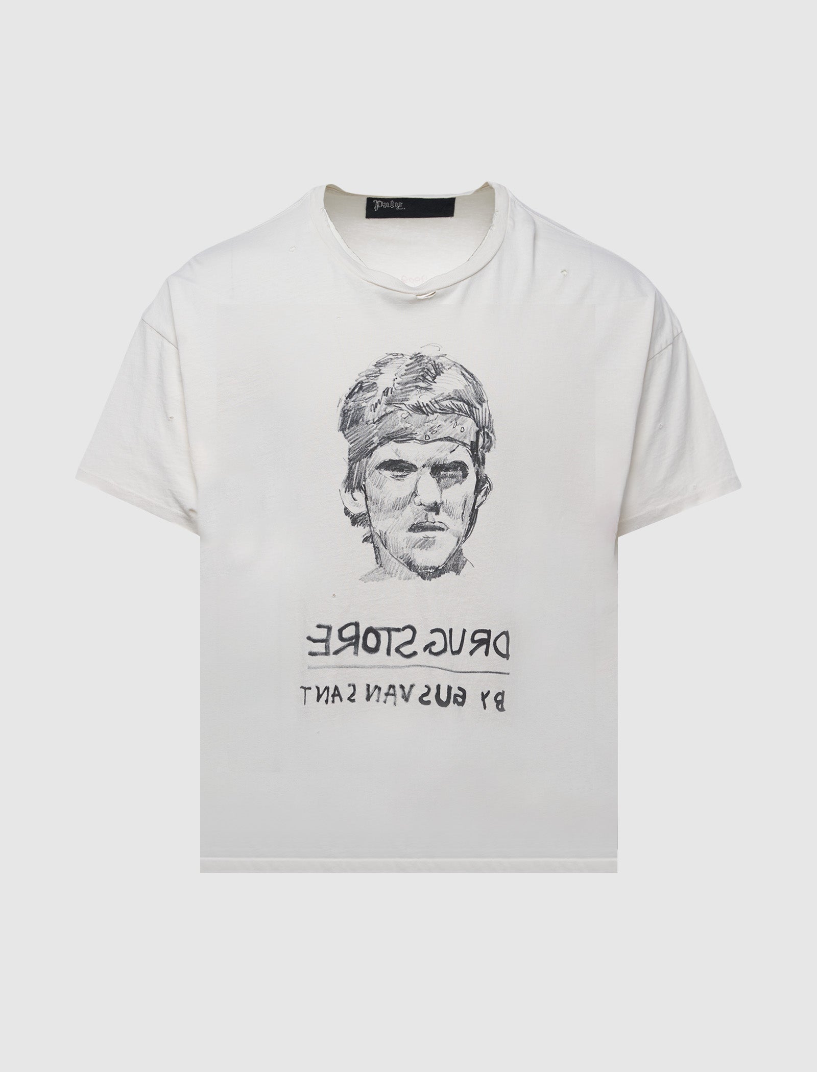 Paly Drugstore Tee - Vintage Inspired Cotton T-Shirt for Men & Women | Casual Streetwear, Everyday Wear, Music Festival Outfit