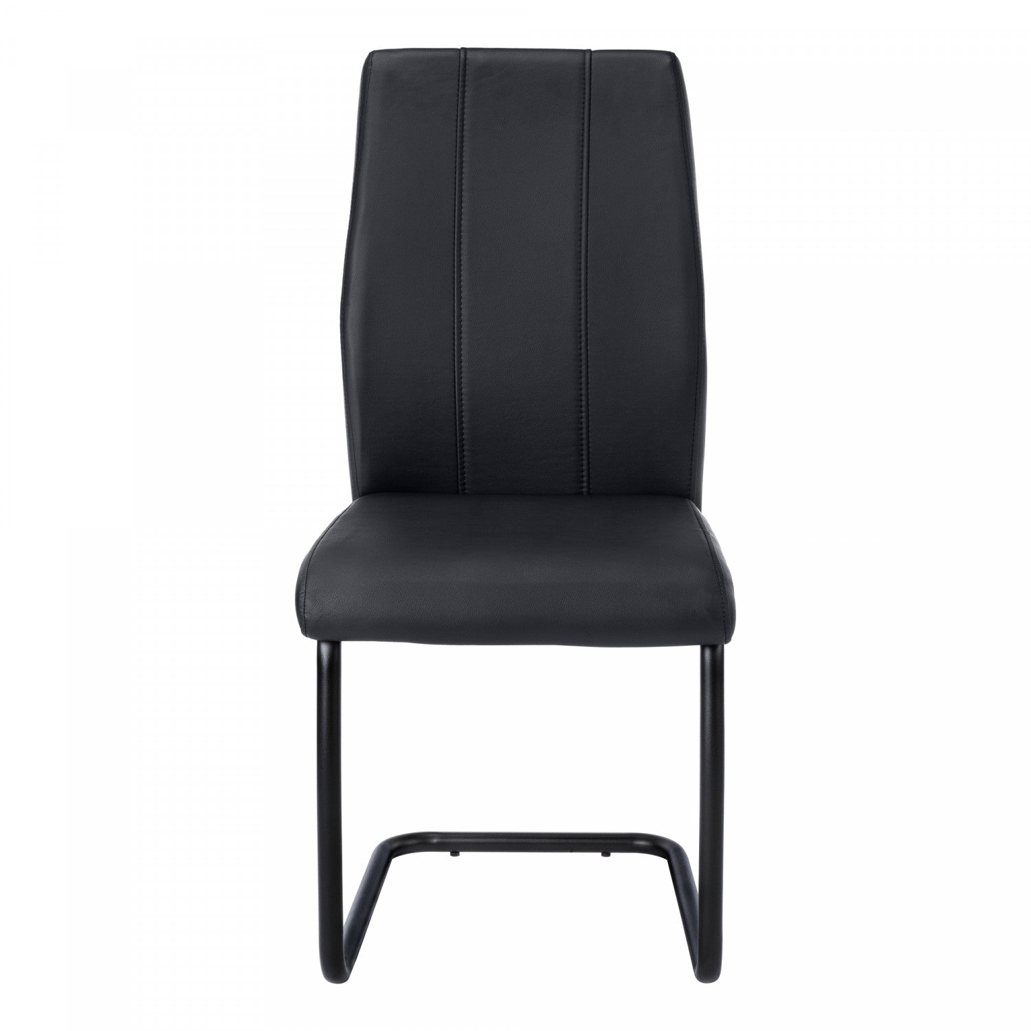 Cabot Dining Chairs Set of 2 - Modern Black Wooden Kitchen Chairs for Dining Room, Kitchen, and Breakfast Nook - Sturdy and Comfortable Seating Solution