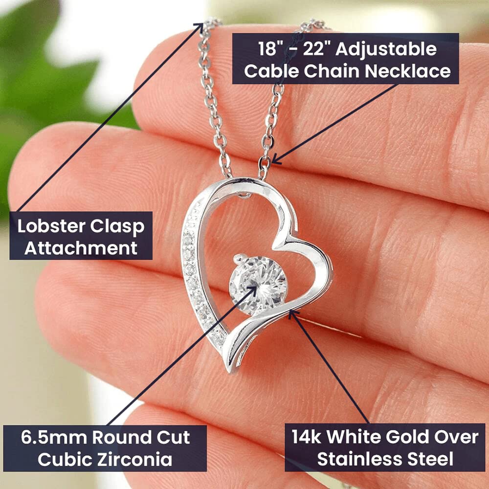 To My Soulmate Necklace - Romantic Jewelry Gift for Wife, Birthday & Anniversary Present from Husband - Elegant Women's Soulmate Jewelry for Wedding, Valentine's Day & Special Occasions