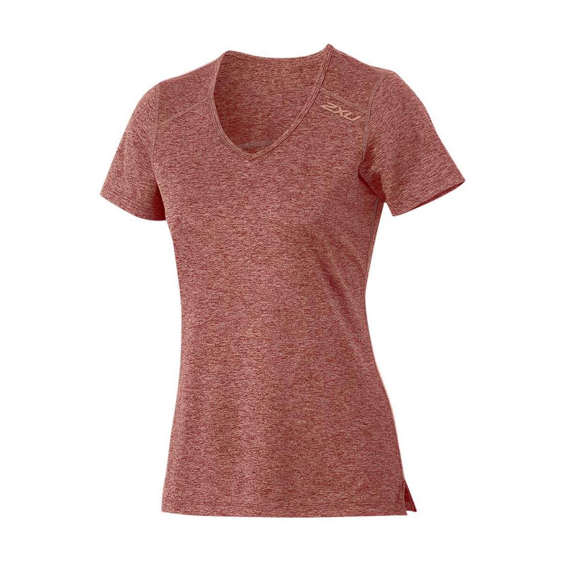 2XU Women's Movement Tee - Moisture Wicking Workout Shirt for Running, Yoga & Gym | Lightweight Performance Top for Active Women