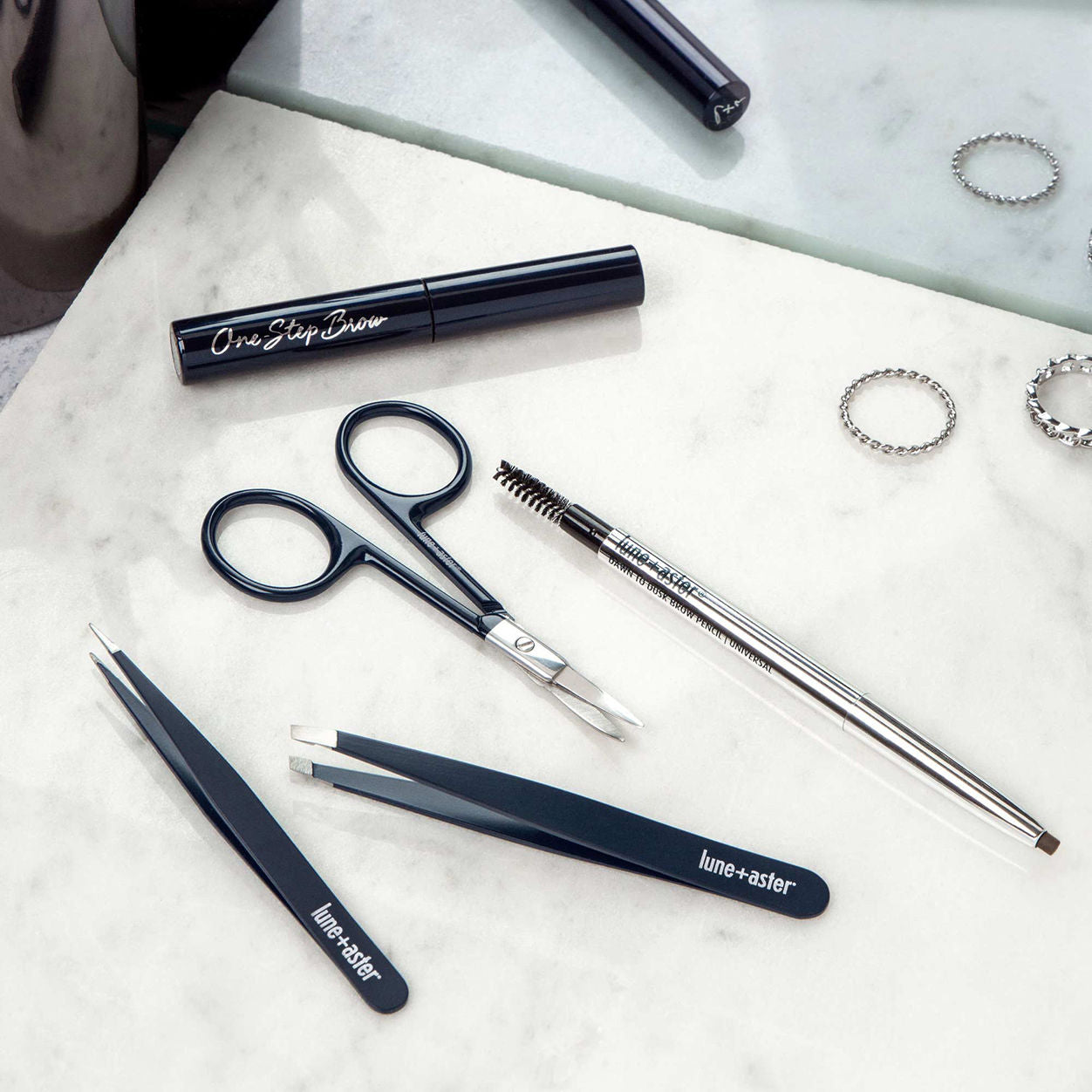 Lune Aster Professional Beauty Scissors - Sharp Stainless Steel Hair Cutting Shears for Salon & Home Use - Perfect for Styling, Trimming & Hairdressing