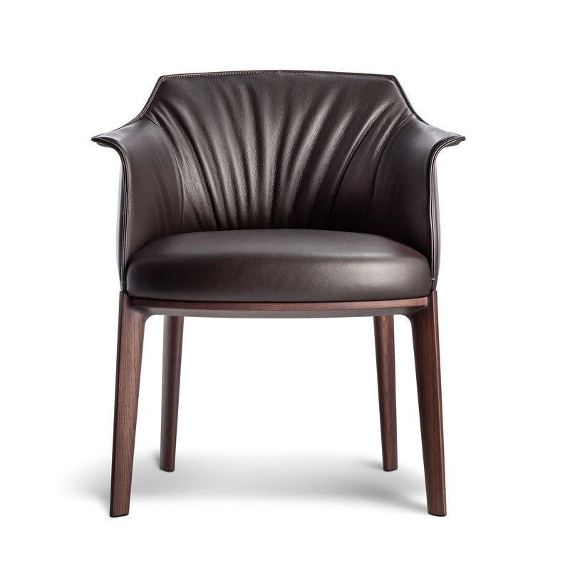 Japanese Scandinavian Modern Wooden Dining Chair - Johanna Osaka Minimalist Design for Home, Office, and Cafe Use