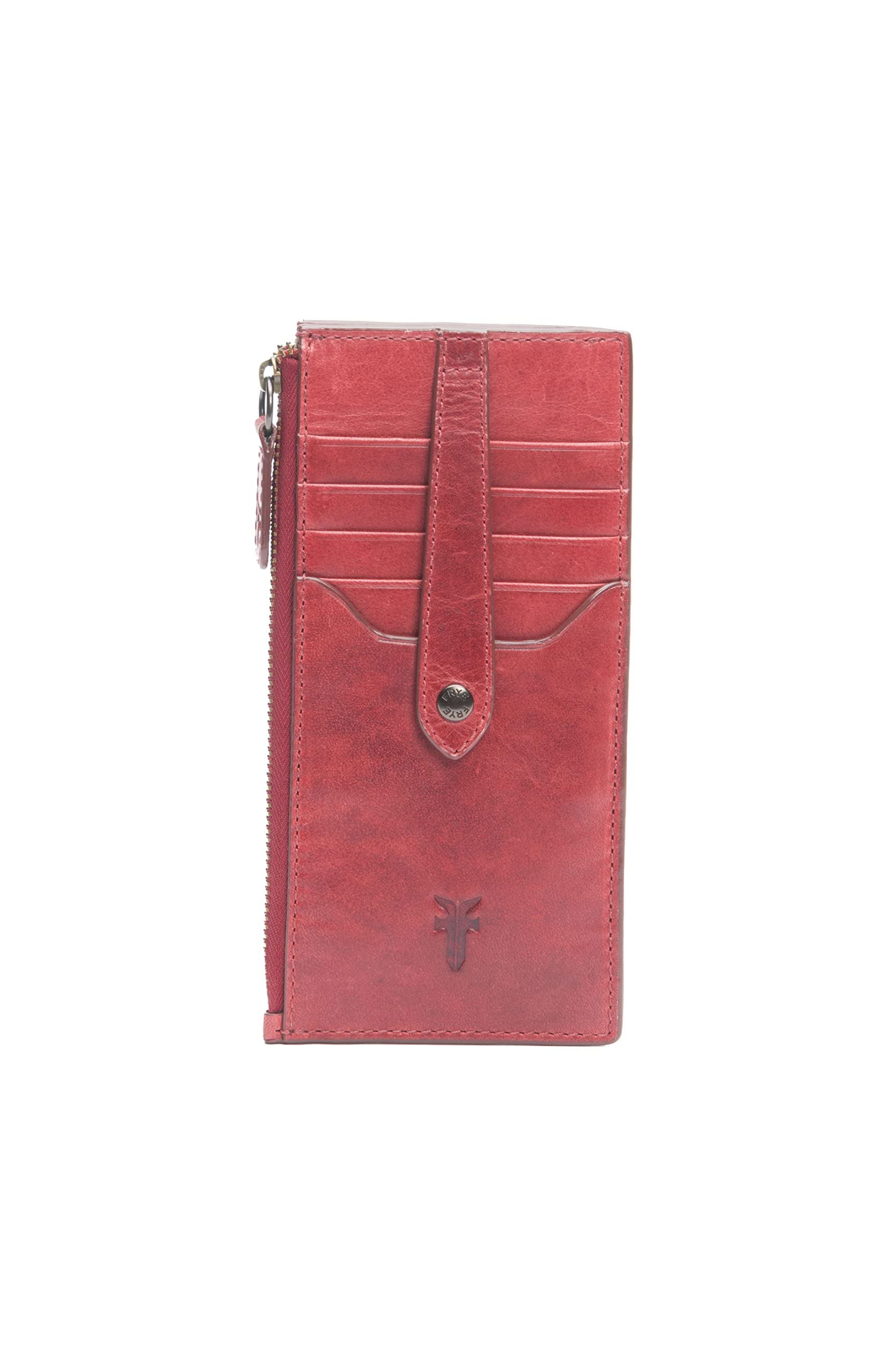 Frye Women's Melissa Snap Card Wallet - Stylish Leather Card Holder for Everyday Use | Perfect for Credit Cards, IDs & Cash | Great Gift for Women