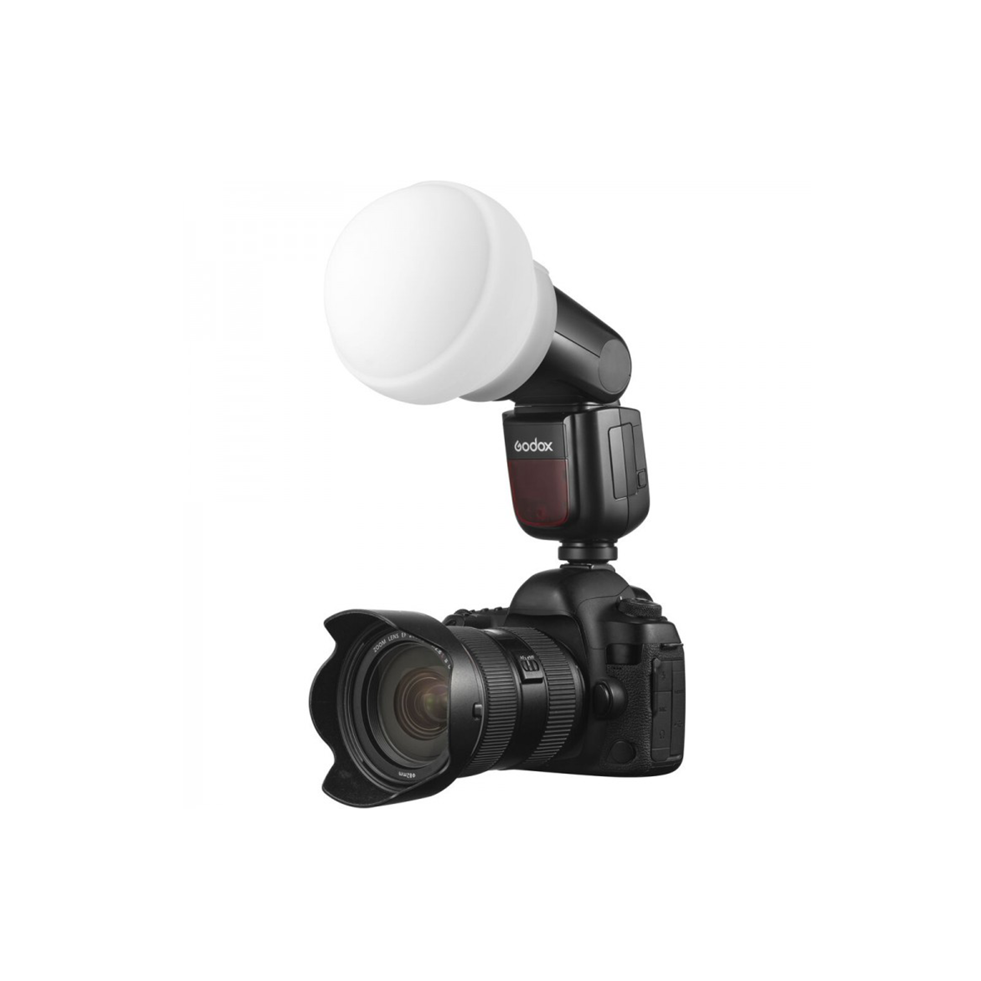 Godox AK R22 Collapsible Diffusion Dome - Professional Photography Light Modifier for Soft Flattering Lighting | Perfect for Portrait, Product, and Studio Photography