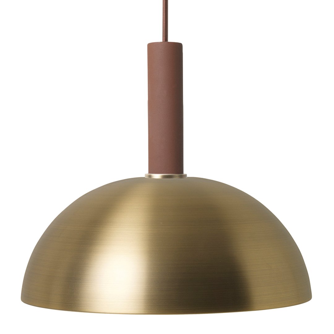 Ferm Living Dome Shade Collect Lighting - Modern Pendant Light for Living Room, Bedroom, and Dining Area | Scandinavian Style Home Decor
