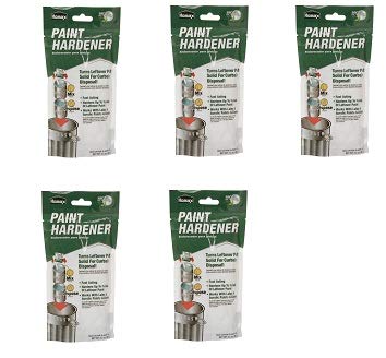 Paint Hardener & Solidifier - 3.5 oz (Pack of 5) | Fast-Drying Paint Waste Solution for Home Improvement & DIY Projects