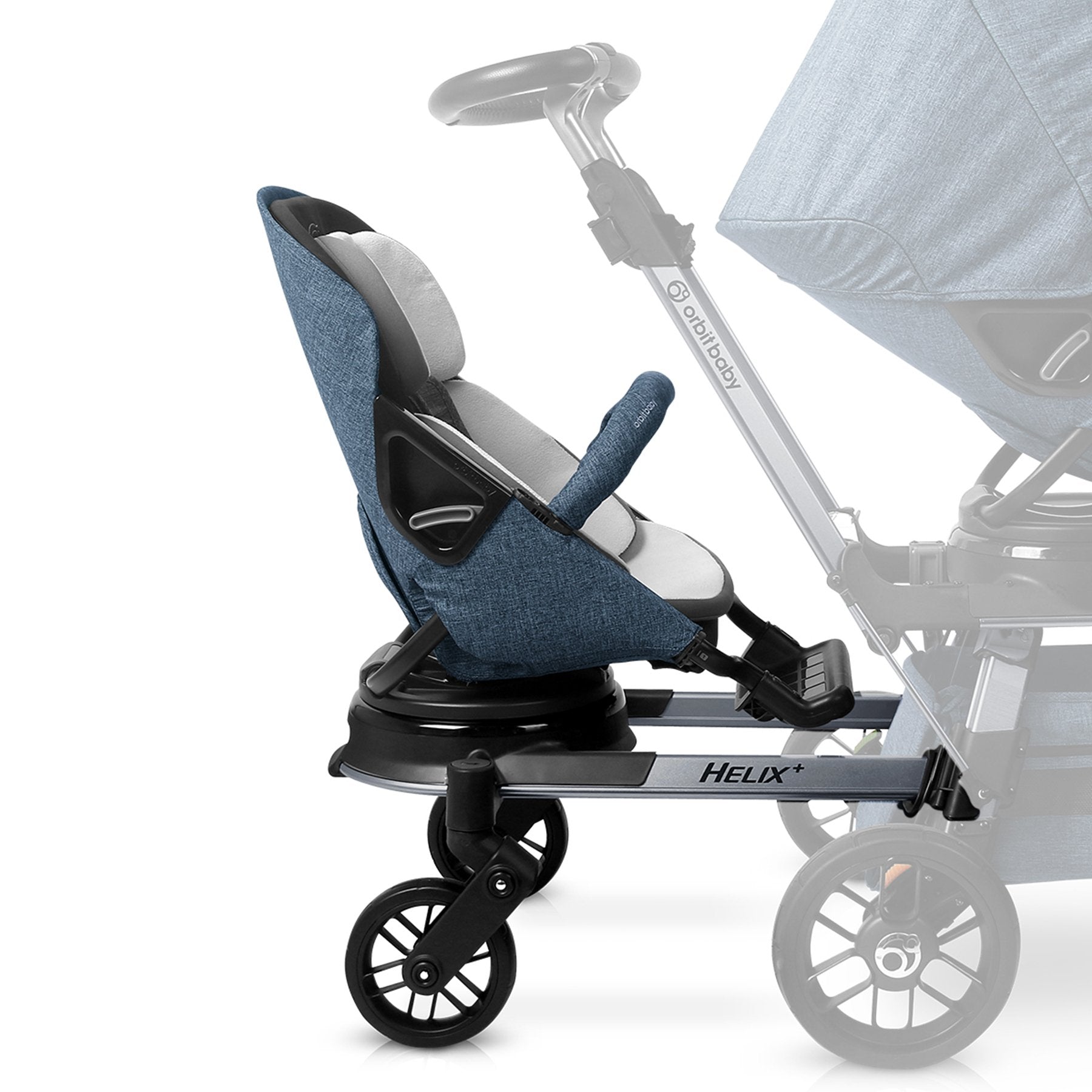 Helix+ Stroller Seat - Lightweight, Adjustable & Comfortable Baby Stroller Accessory for Travel, Shopping & Outdoor Walks