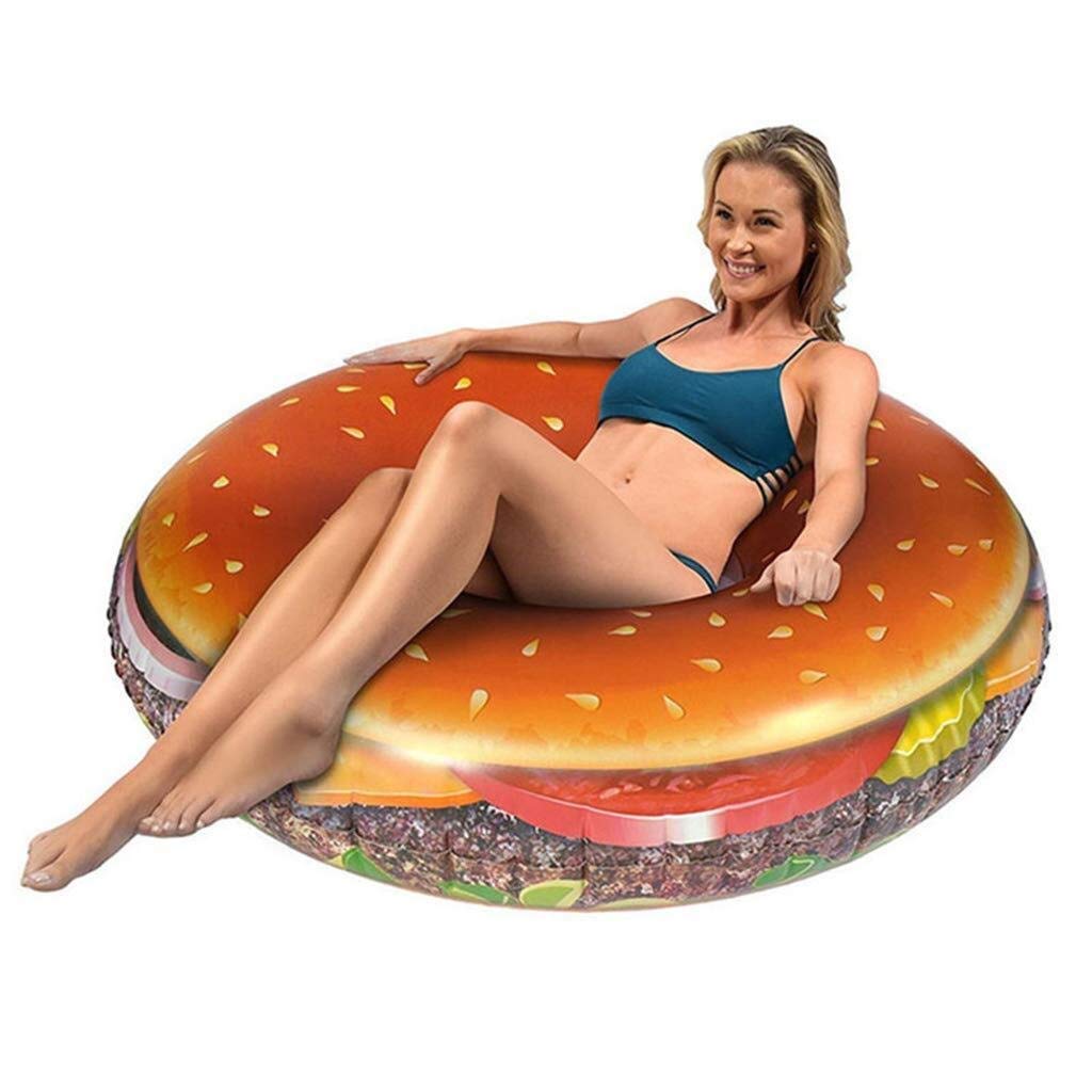 **Inflatable Pool Float Airbed for Adults & Kids - Comfortable Water Bubble Bar for Swimming, Lounging & Relaxing in Pool, Lake or Beach**