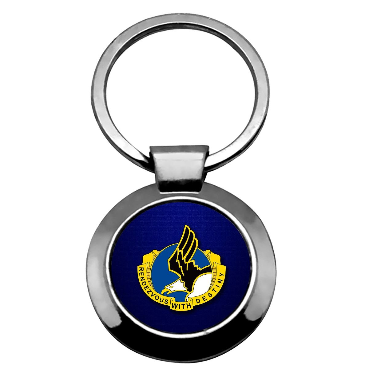 ExpressItBest Premium Key Ring - US Army 101st Airborne Division, Durable Metal Keychain for Military Enthusiasts | Perfect for Gifts, Key Organization & Military Pride Display