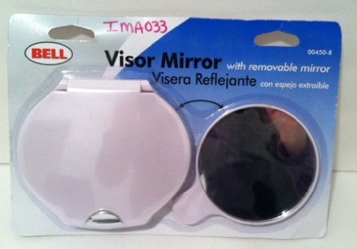 Car Visor Mirror with Removable Glass & Anti-Glare Design - Perfect for Rear Seat Baby Monitoring & Blind Spot Checking While Driving
