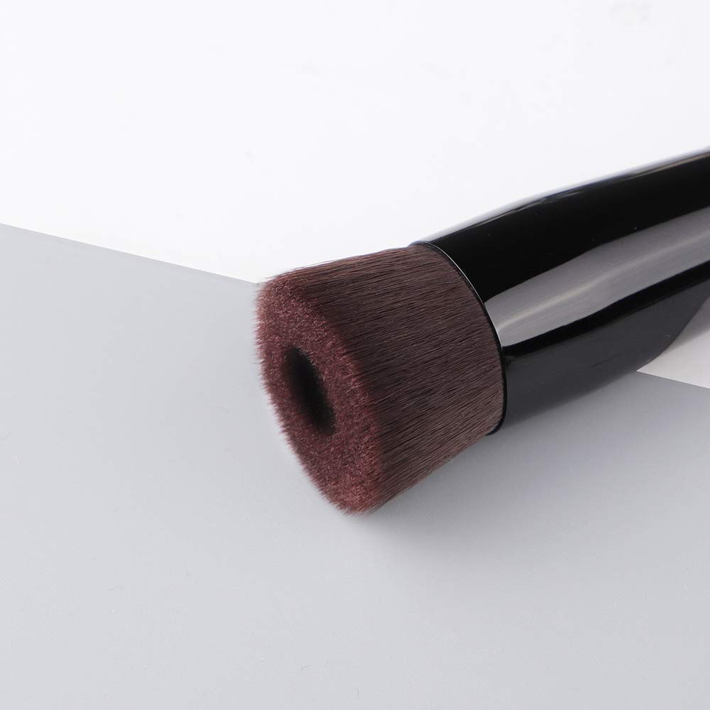 ANNE'S GIVERNY Liquid Foundation Makeup Brush with Solid Cleaner Soap - Professional Foundation Brush for Flawless Makeup Application & Easy Cleaning