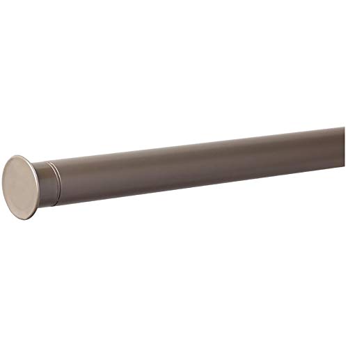 23-Inch Closet Pole and End Caps Set - Heavy Duty Adjustable Closet Rod for Wardrobe Organization - Perfect for Bedroom, Walk-in Closet, and Storage Room Organization