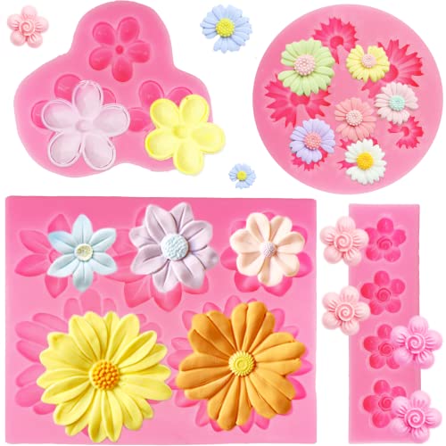 Large Daisy Cake Molds