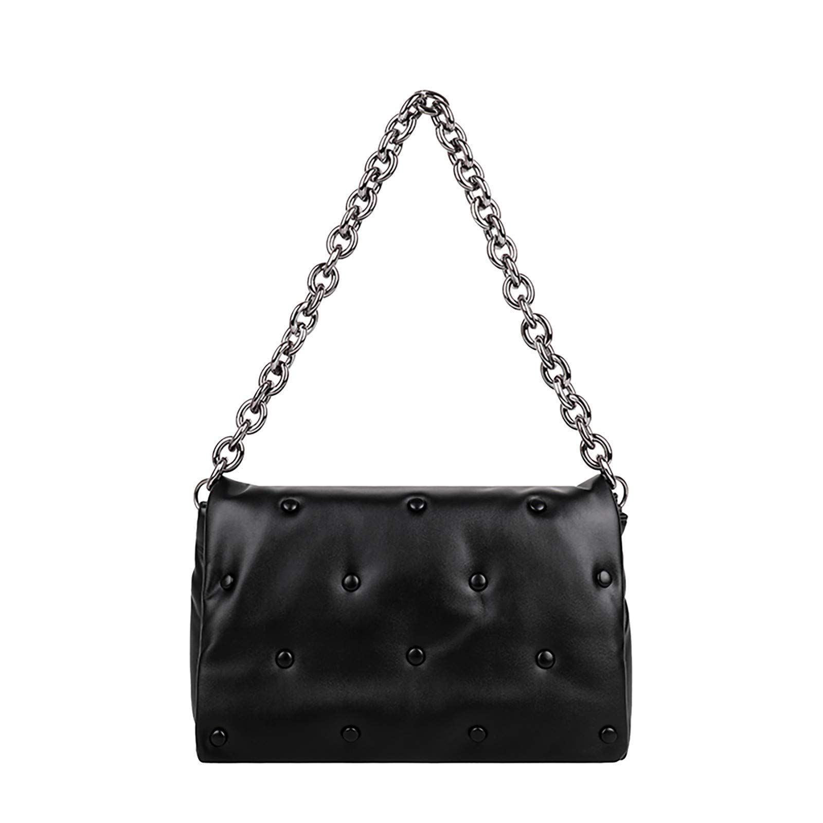 Stylish Women's Shoulder Bag - Fashionable Crossbody Messenger Purse with Chain Strap, Fits 15.6 Inch Laptop | Perfect for Work, Travel & Daily Use