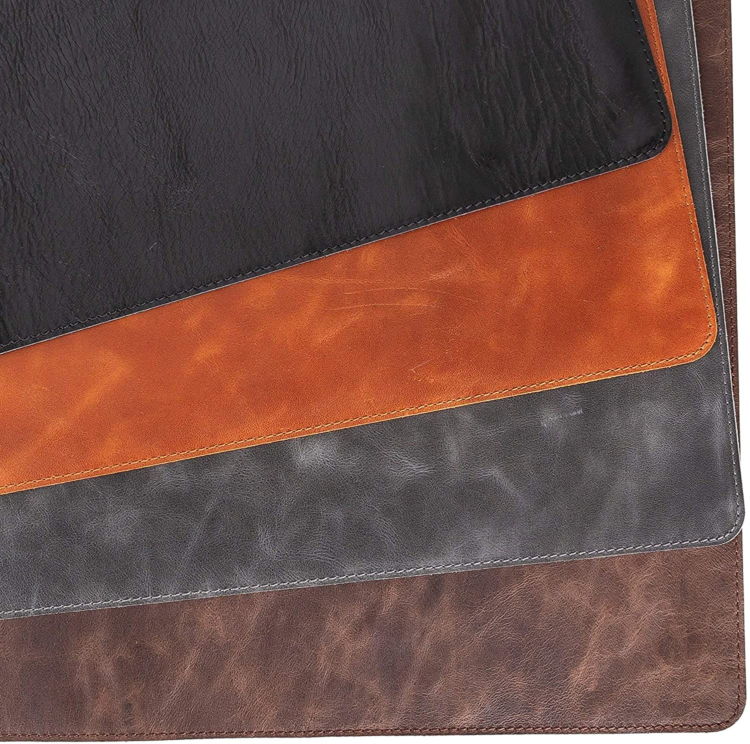 Premium Leather Desk Pad Mat 31.5