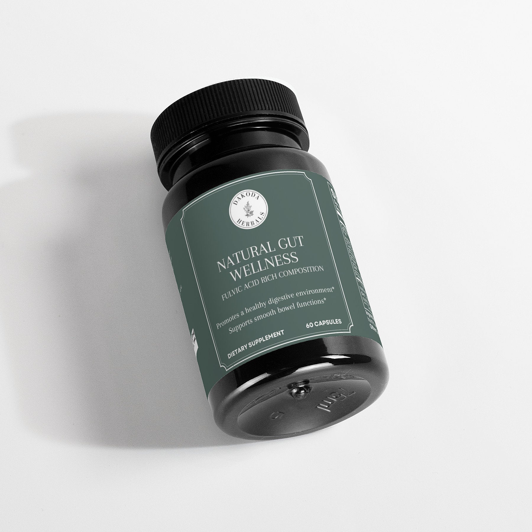 Natural Gut Wellness Capsules - Probiotic & Prebiotic Supplement for Digestive Health - Supports Gut Flora Balance & Immune System - Perfect for Daily Wellness Routine & Travel Digestive Care