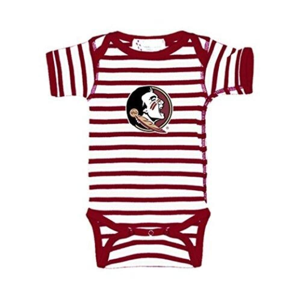 Two Feet Ahead Striped Baby Bodysuit - Soft Cotton Creeper for Newborn Boys 0-3M, 6M, 12M | Comfortable Infant Romper for Playtime, Photos & Everyday Wear