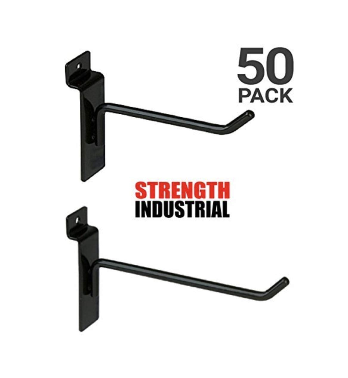 25-Piece Slatwall Hooks Combo Pack - 4